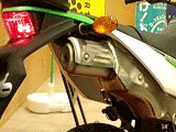 かなり大きいマフラーです
