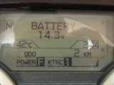 バッテリー電圧