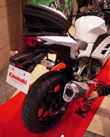 Ninja250のオプションテールバック付き