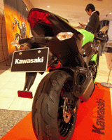 ZX-6Rのテール周り