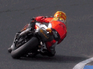 レース中