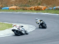 レース風景