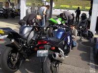 車検準備中