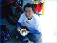 昼飯中