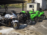 参加したバイク達