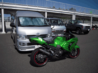 トランポとZX14R