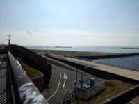 幕張の浜